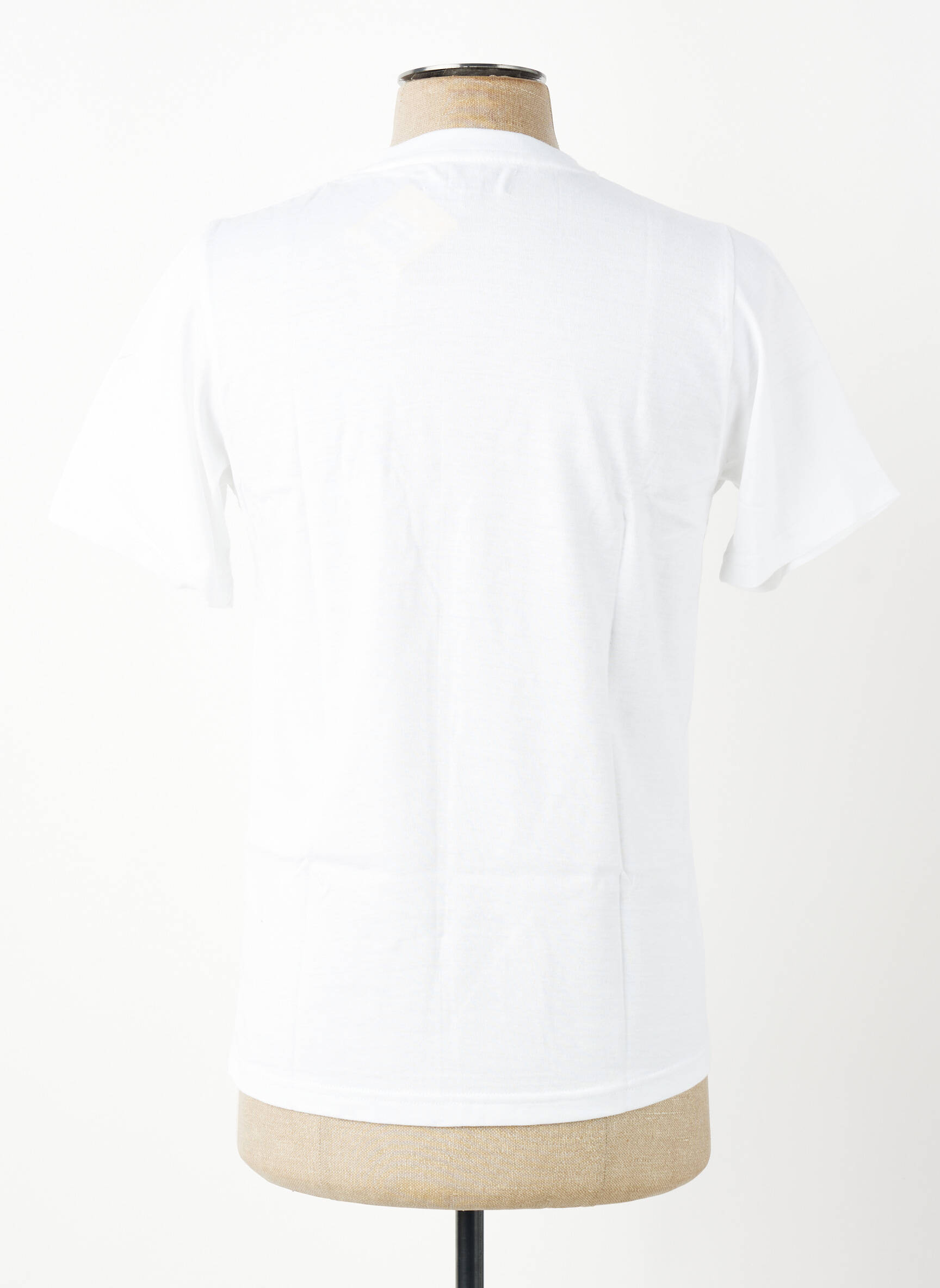 T-shirt broderie manches courtes blanc GWEN & BLACK homme