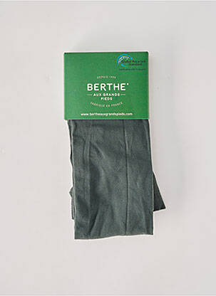 Collants stretch gris BERTHE AUX GRANDS PIEDS femme