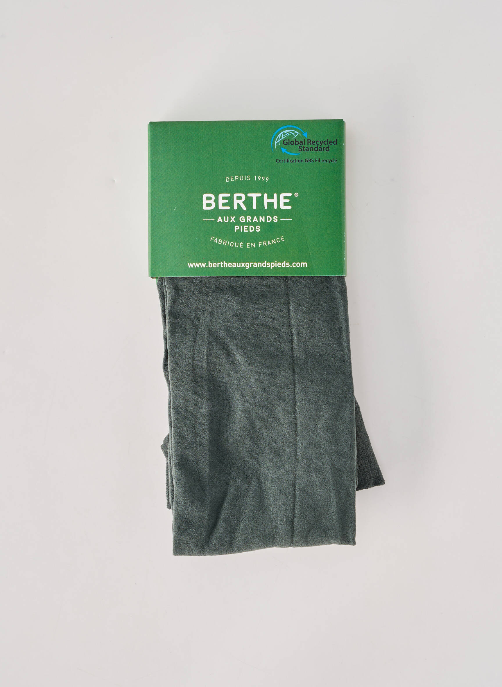 Collants stretch gris BERTHE AUX GRANDS PIEDS femme