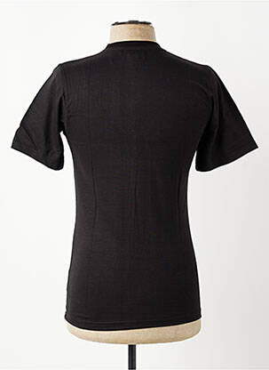 T-shirt broderie manches courtes noir GWEN & BLACK homme