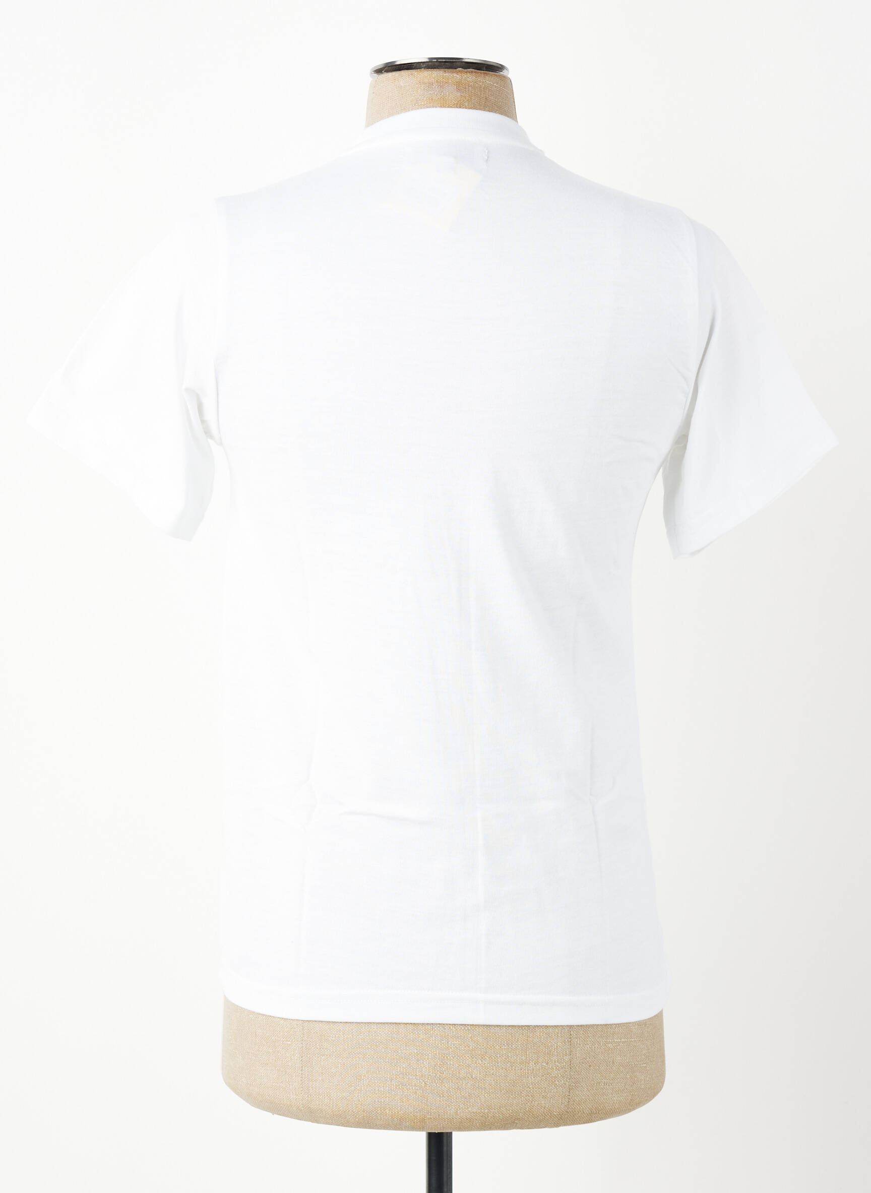 T-shirt broderie manches courtes blanc GWEN & BLACK homme