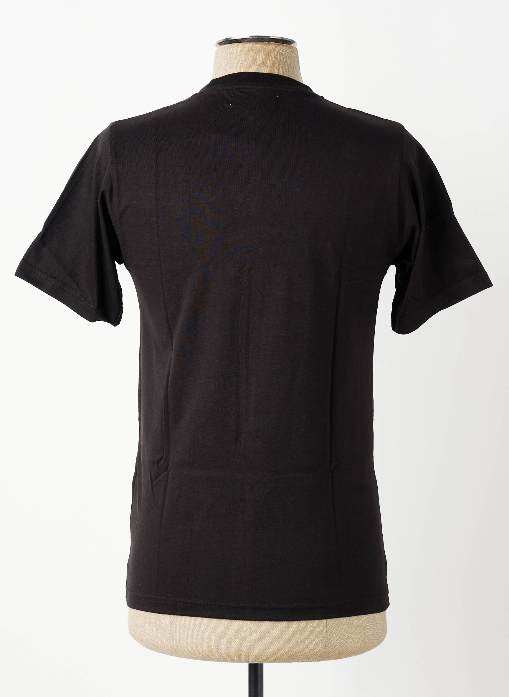 T-shirt broderie manches courtes noir GWEN & BLACK homme