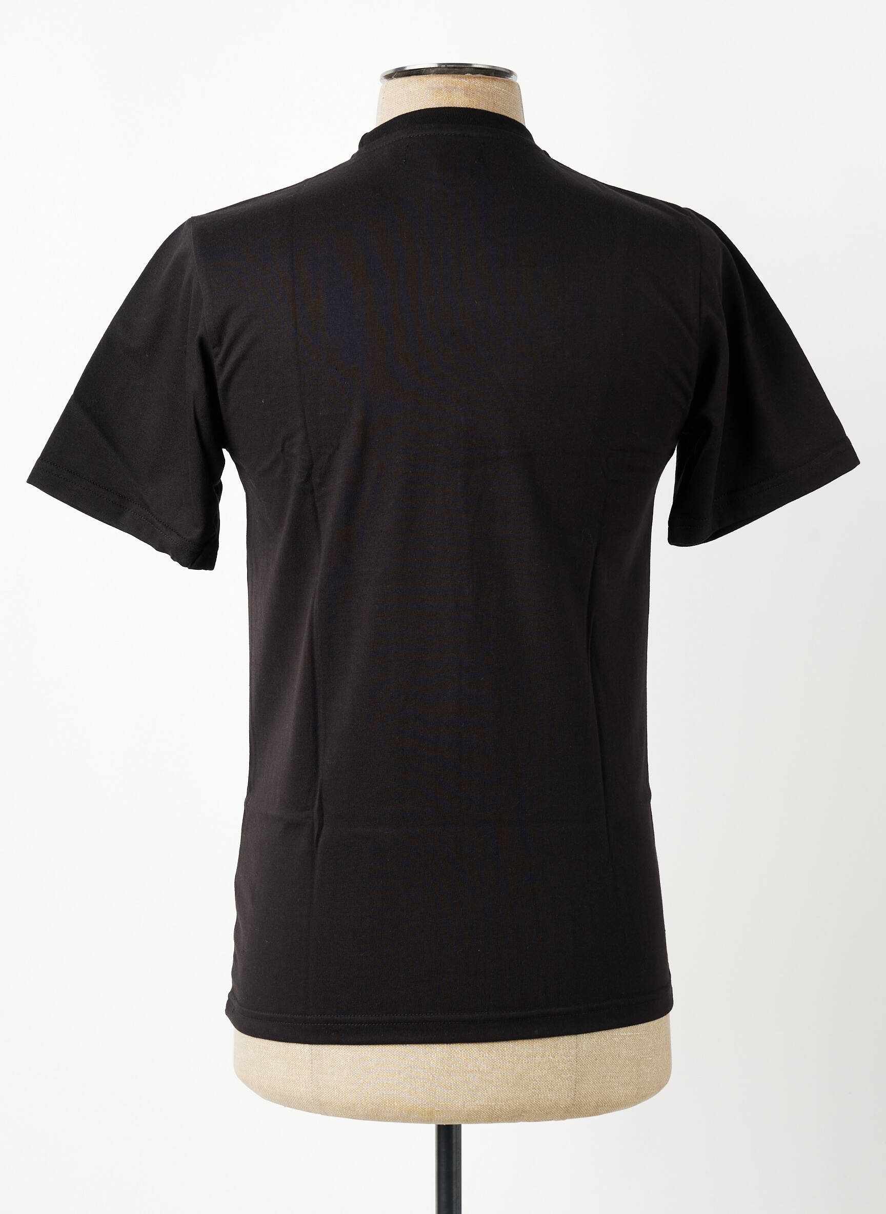 T-shirt broderie manches courtes noir GWEN & BLACK homme