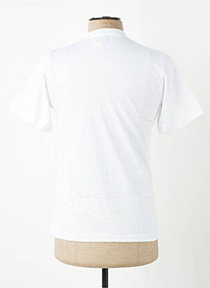 T-shirt broderie manches courtes blanc GWEN & BLACK homme