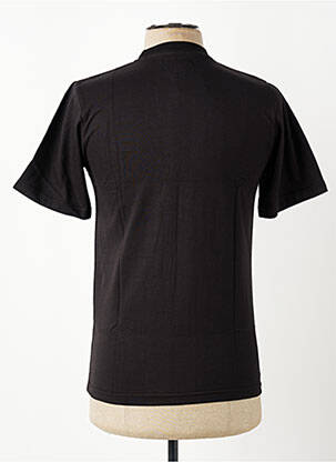 T-shirt broderie manches courtes noir GWEN & BLACK homme