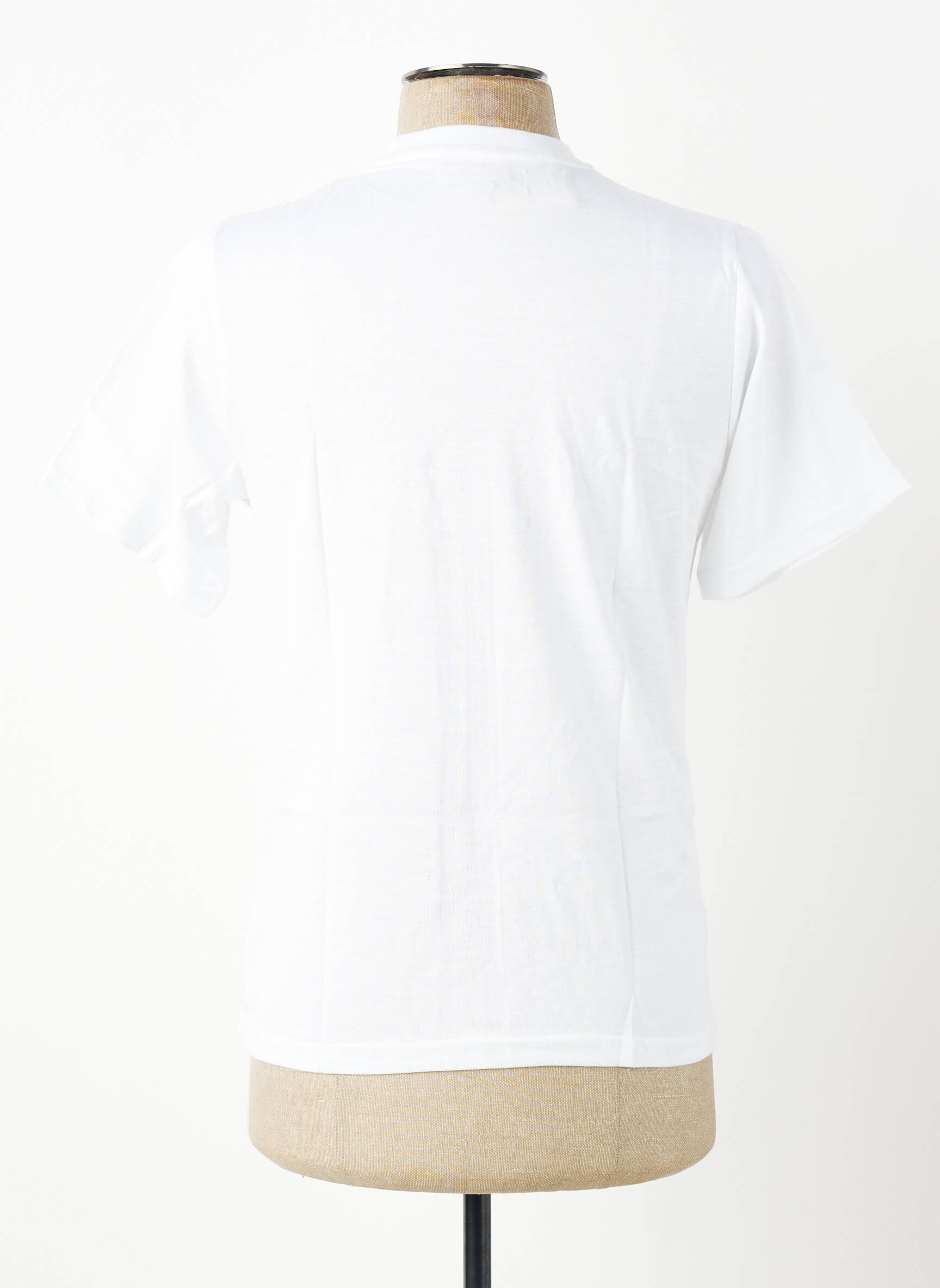 T-shirt broderie manches courtes blanc GWEN & BLACK homme