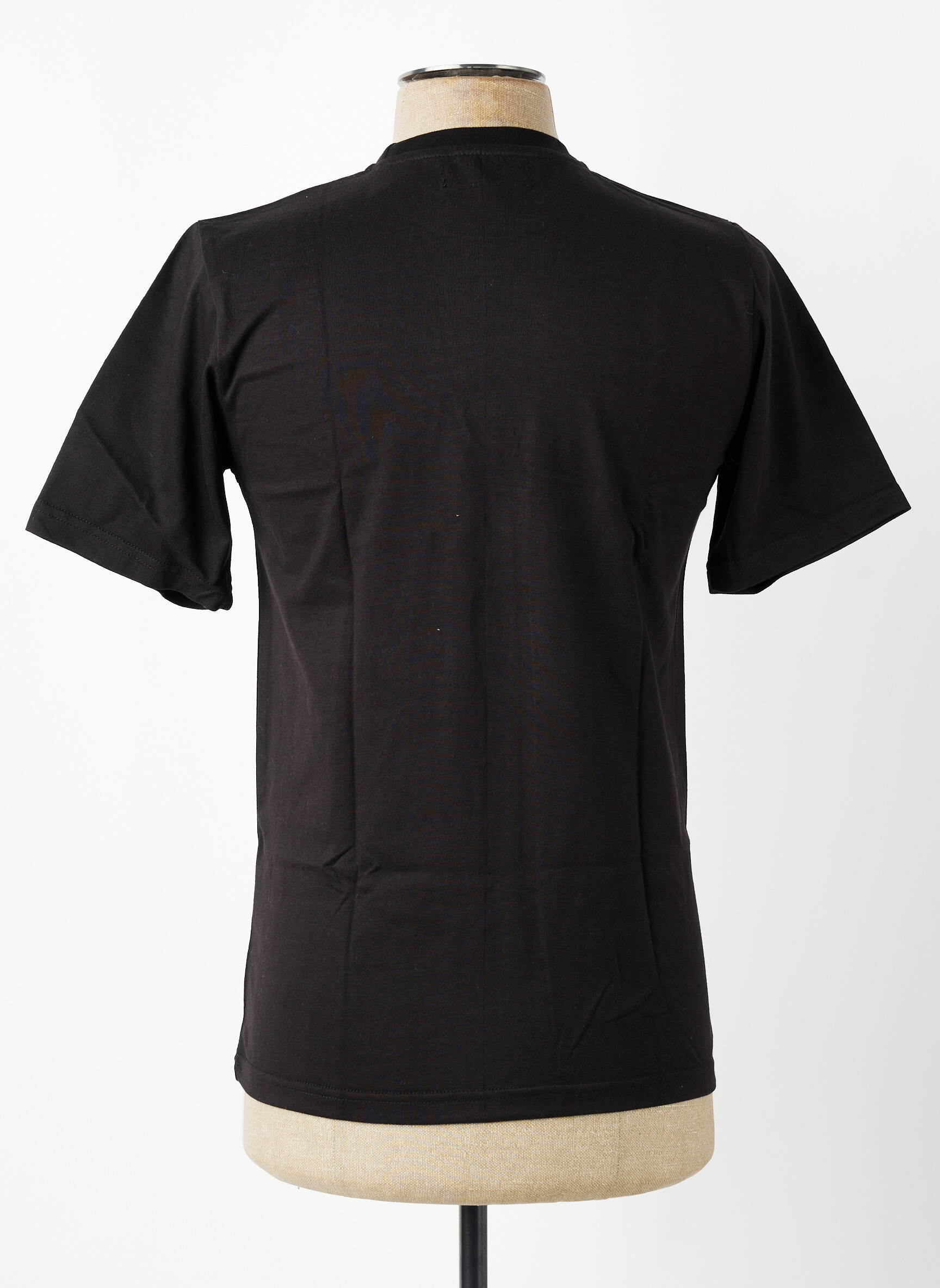 T-shirt broderie manches courtes noir GWEN & BLACK homme