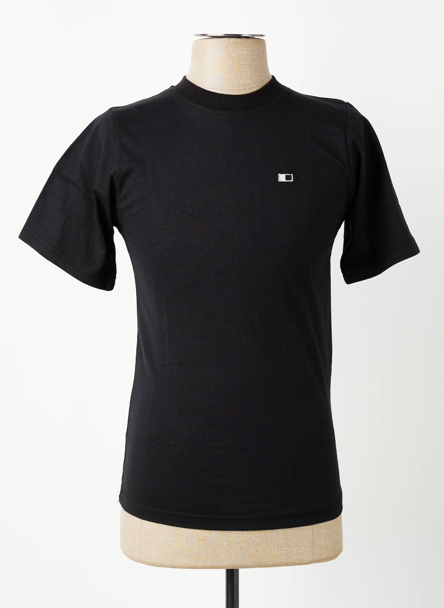 T-shirt broderie manches courtes noir GWEN & BLACK homme
