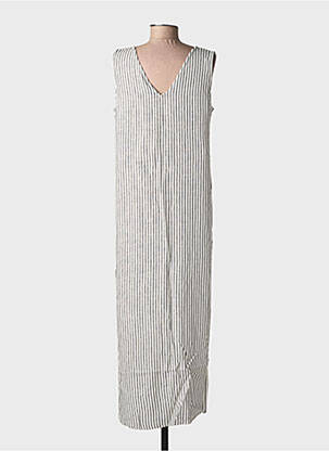 Robe longue sans manche sans manche noir KAFFE femme