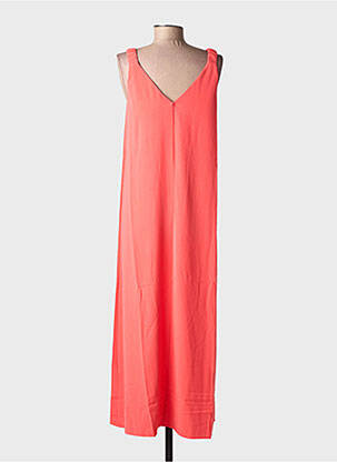 Robe longue sans manche sans manche rouge KAFFE femme
