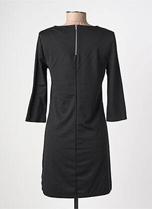 Robe courte manches 3/4 manches 3/4 noir ONLY femme
