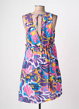 Robe courte sans manche sans manche violet C'EST BEAU LA VIE femme