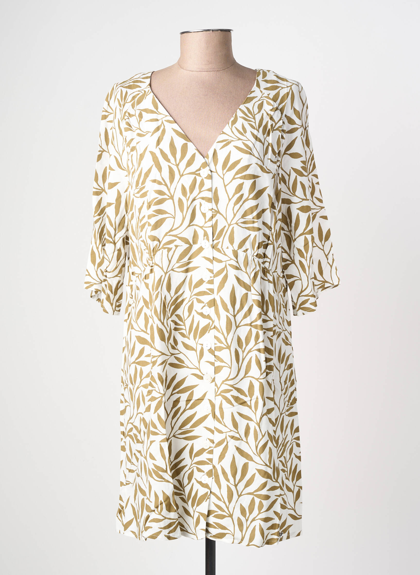 Robe courte manches courtes manches courtes vert LPB LES PETITES BOMBES  femme
