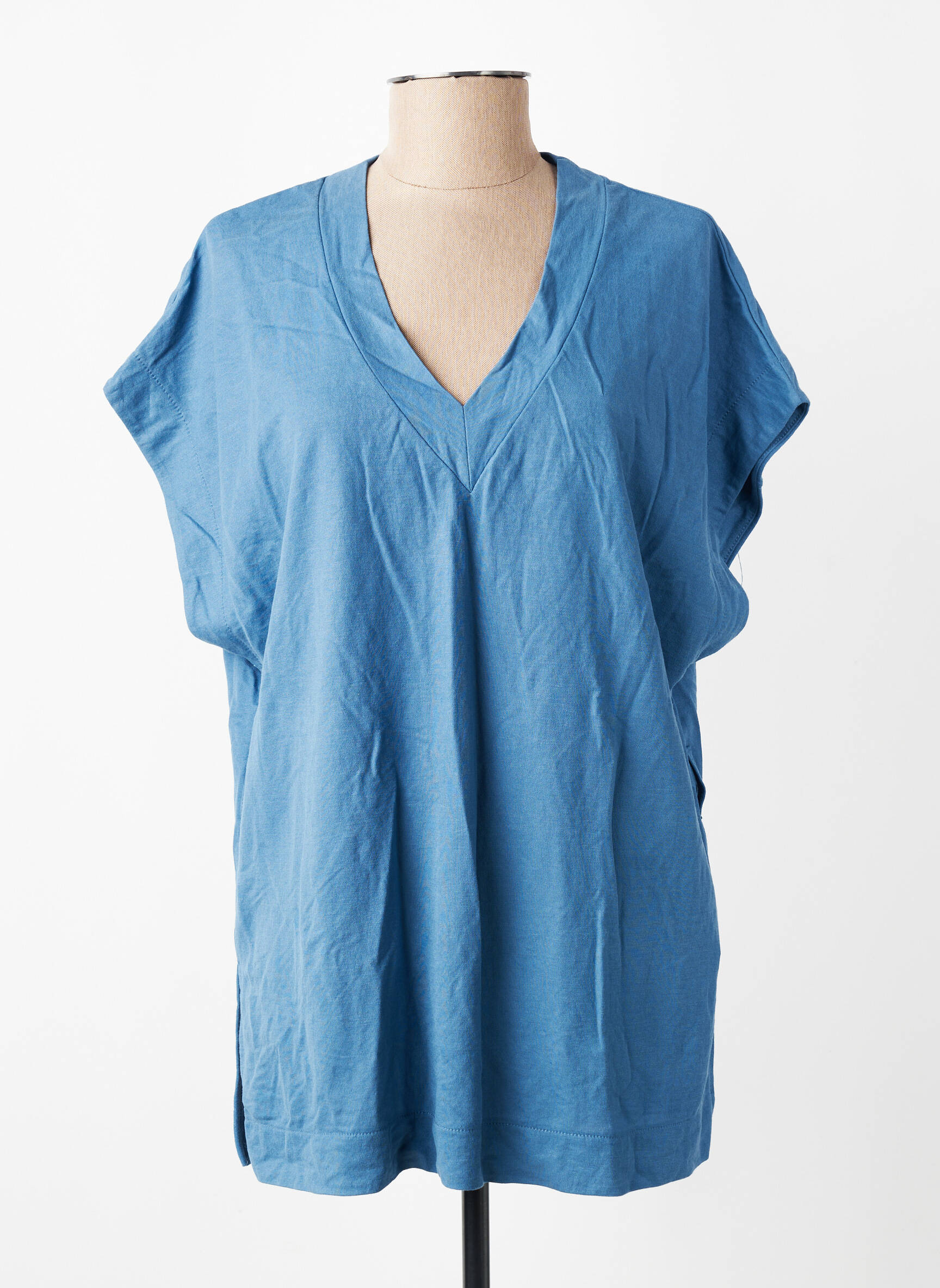 Top manches courtes manches courtes bleu TIFFOSI femme
