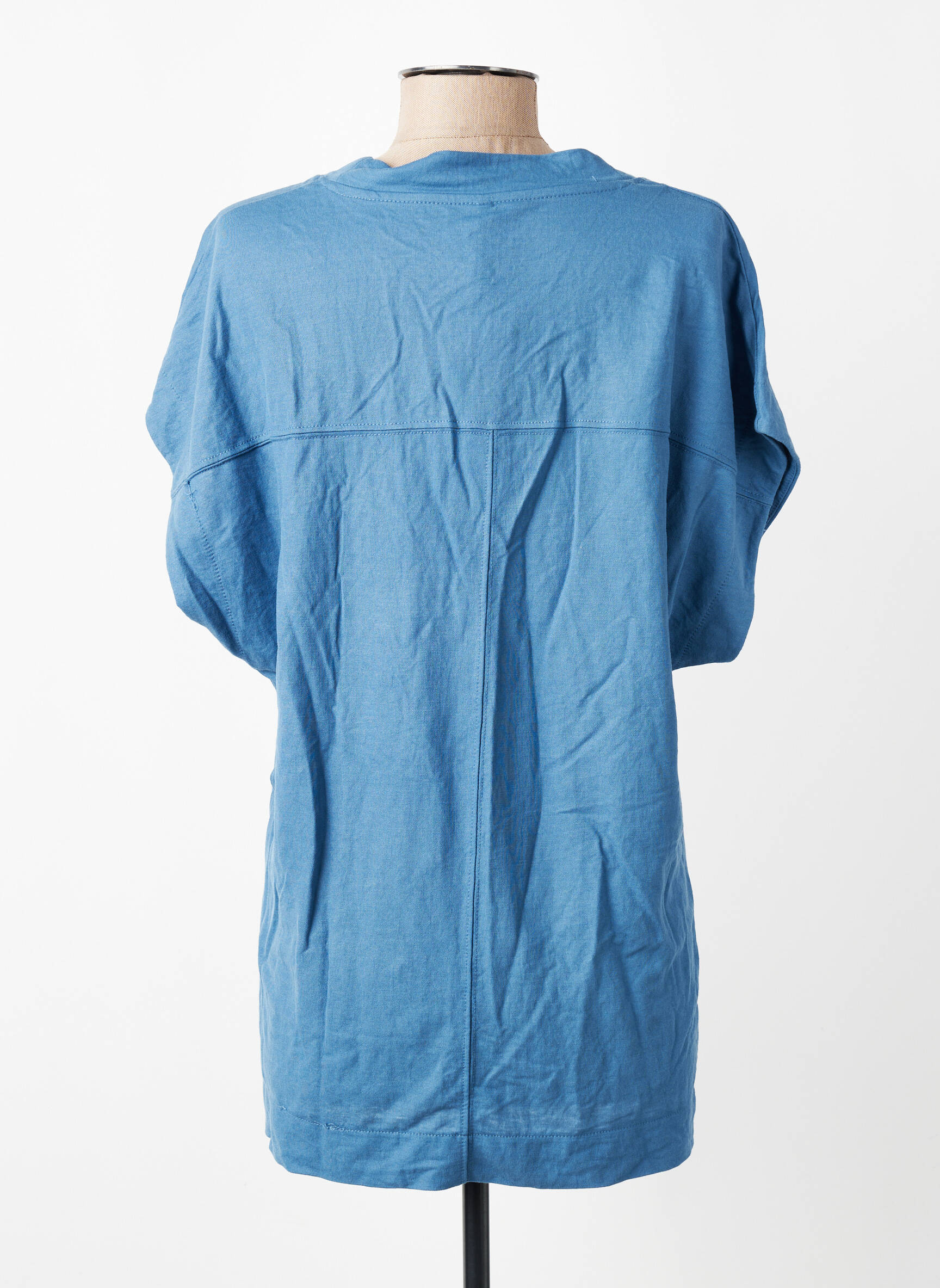 Top manches courtes manches courtes bleu TIFFOSI femme