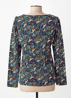 Top manches longues manches longues bleu LILY & ME femme