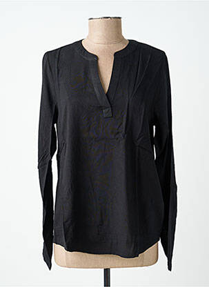 Top manches longues manches longues noir KAFFE femme