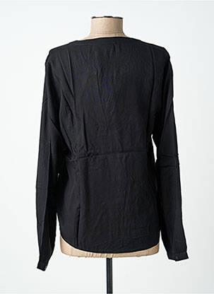 Top manches longues manches longues noir KAFFE femme