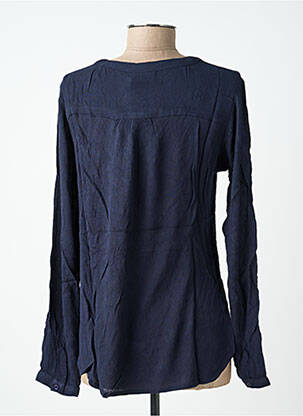 Top manches longues manches longues bleu KAFFE femme