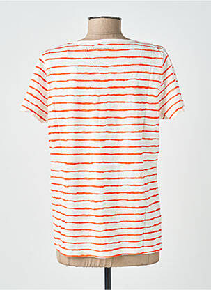 T-shirt coupe droite manches courtes orange LPB LES PETITES BOMBES  femme
