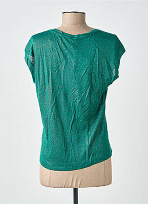 Top sans manche sans manche vert ONLY femme
