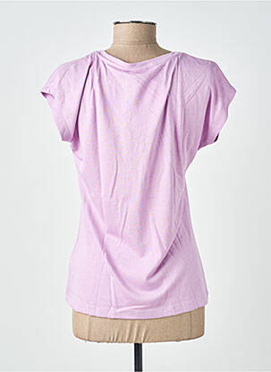 T-shirt coupe droite sans manche violet KAFFE femme