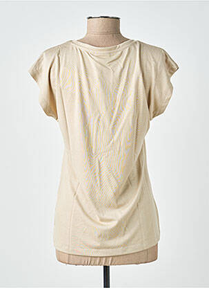 T-shirt coupe droite sans manche beige KAFFE femme
