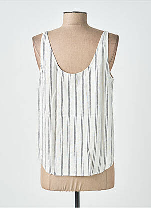 Top coupe cintrée sans manche beige LPB LES PETITES BOMBES  femme
