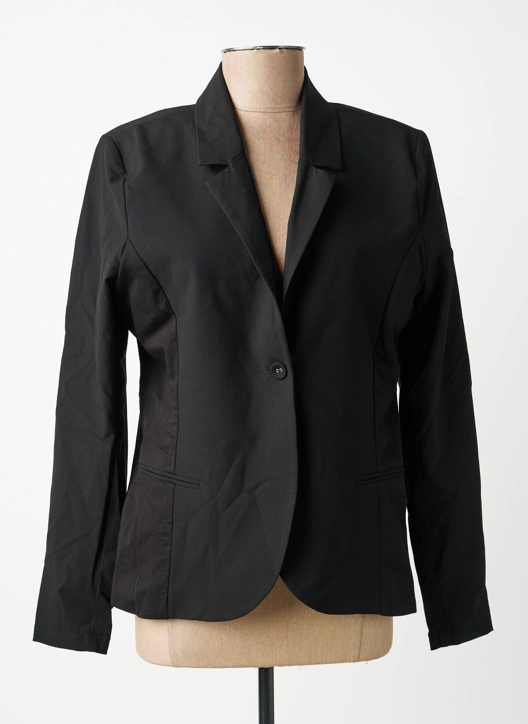 Blazer fausses poches noir KAFFE femme