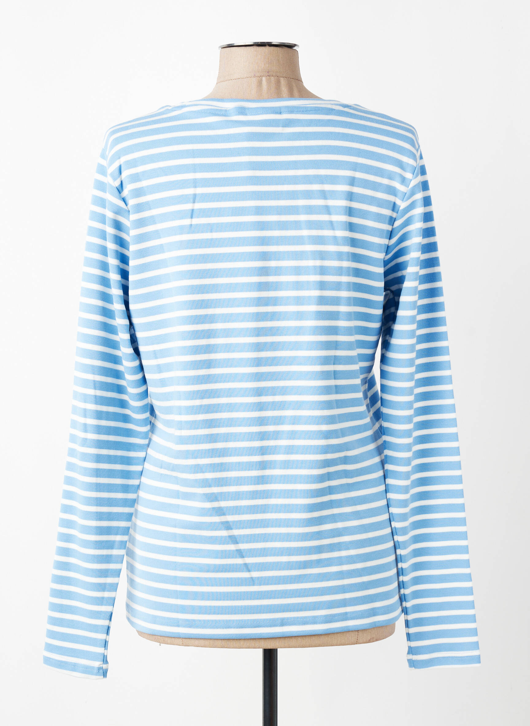 T-shirt manches longues manches longues bleu KAFFE femme