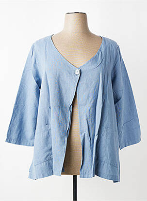 Veste casual poches bleu G!OZE femme