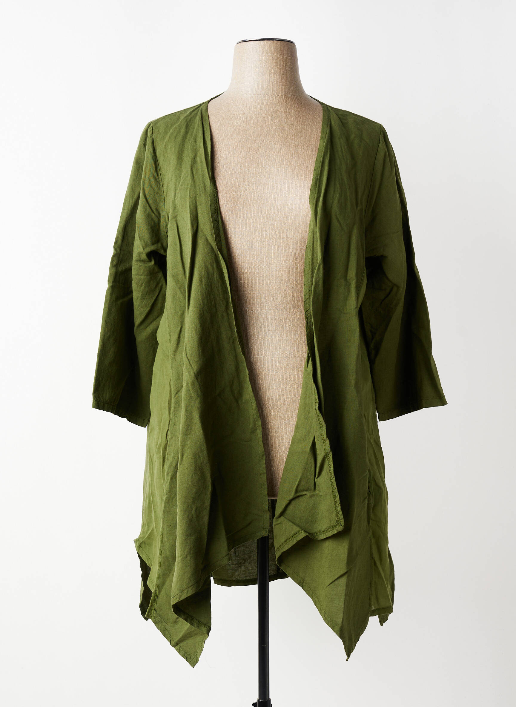 Veste casual poches vert G!OZE femme