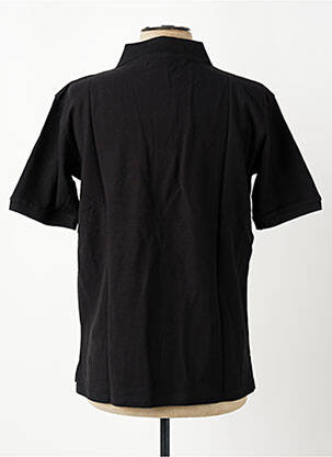 Polo coupe droite manches courtes noir GWEN & BLACK homme