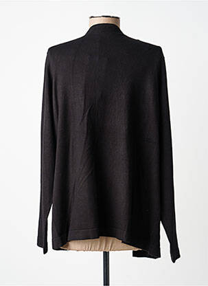 Gilet manches longues stretch noir KAFFE femme