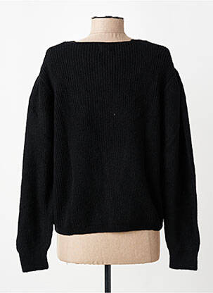 Gilet manches longues fermeture boutonnée sur le devant noir C'EST BEAU LA VIE femme