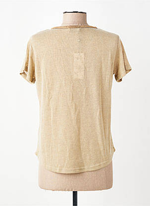 Top manches courtes manches courtes beige MOLLY BRACKEN femme