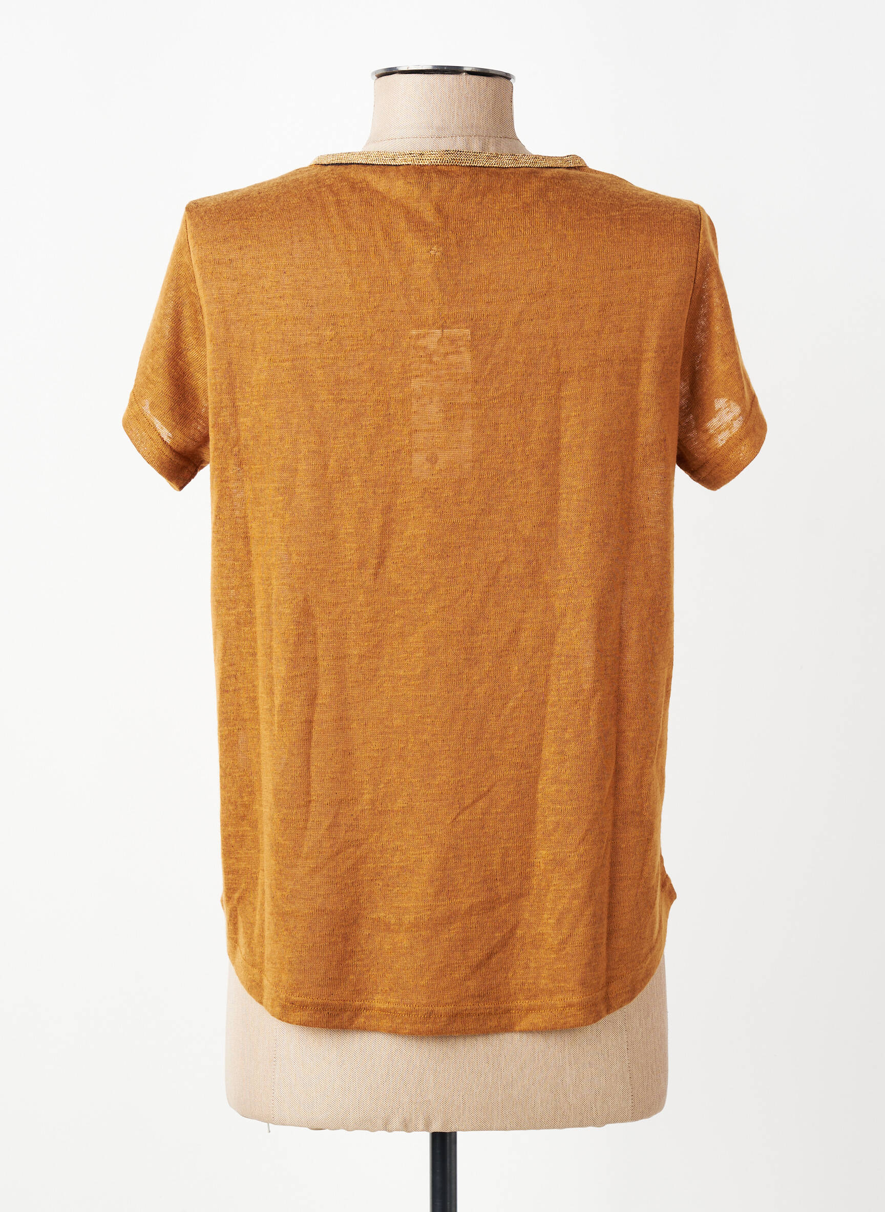 Top manches courtes manches courtes marron MOLLY BRACKEN femme