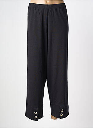 Pantalon slim taille élastique taille normale noir G!OZE femme