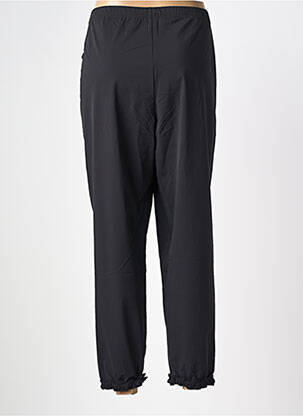 Pantalon slim taille élastique noir G!OZE femme