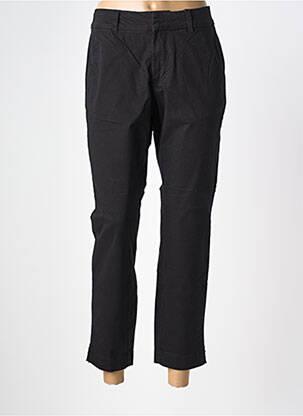 Pantalon slim stretch taille normale noir KAFFE femme