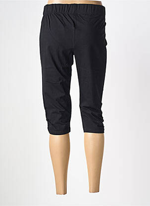 Pantacourt stretch taille normale noir ZHENZI femme