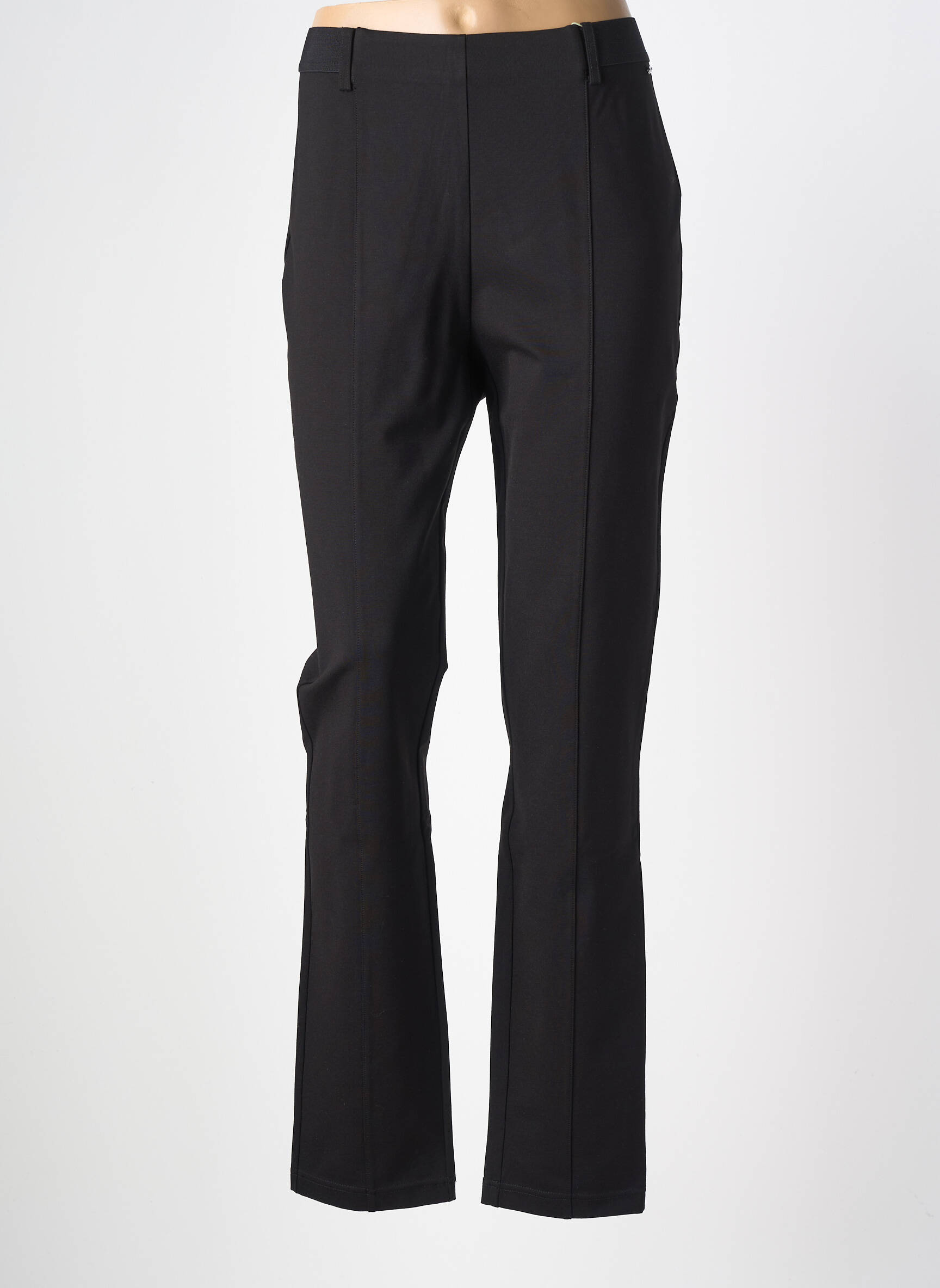 Pantalon slim taille élastique taille normale noir DIANE LAURY femme