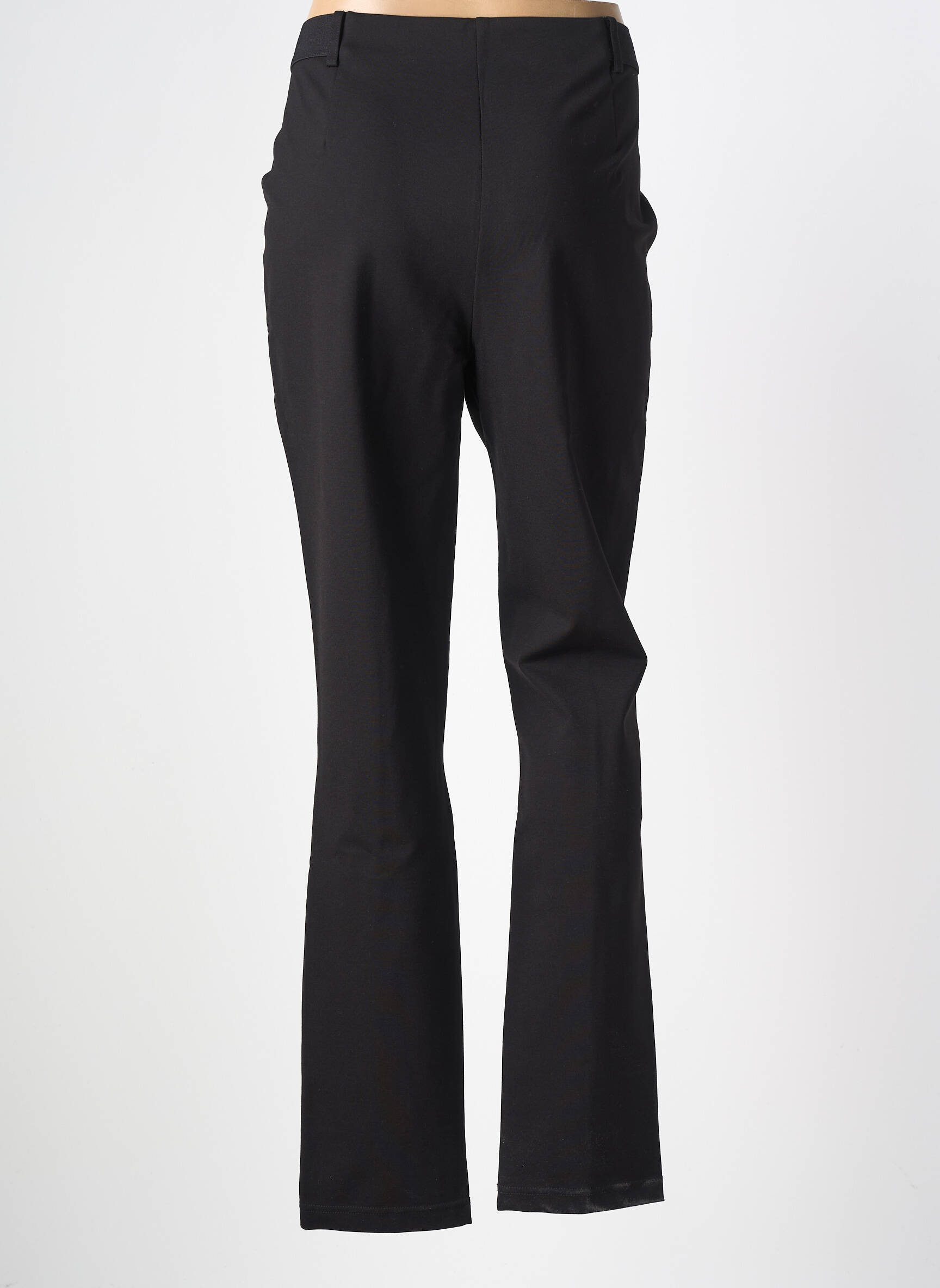 Pantalon slim taille élastique taille normale noir DIANE LAURY femme