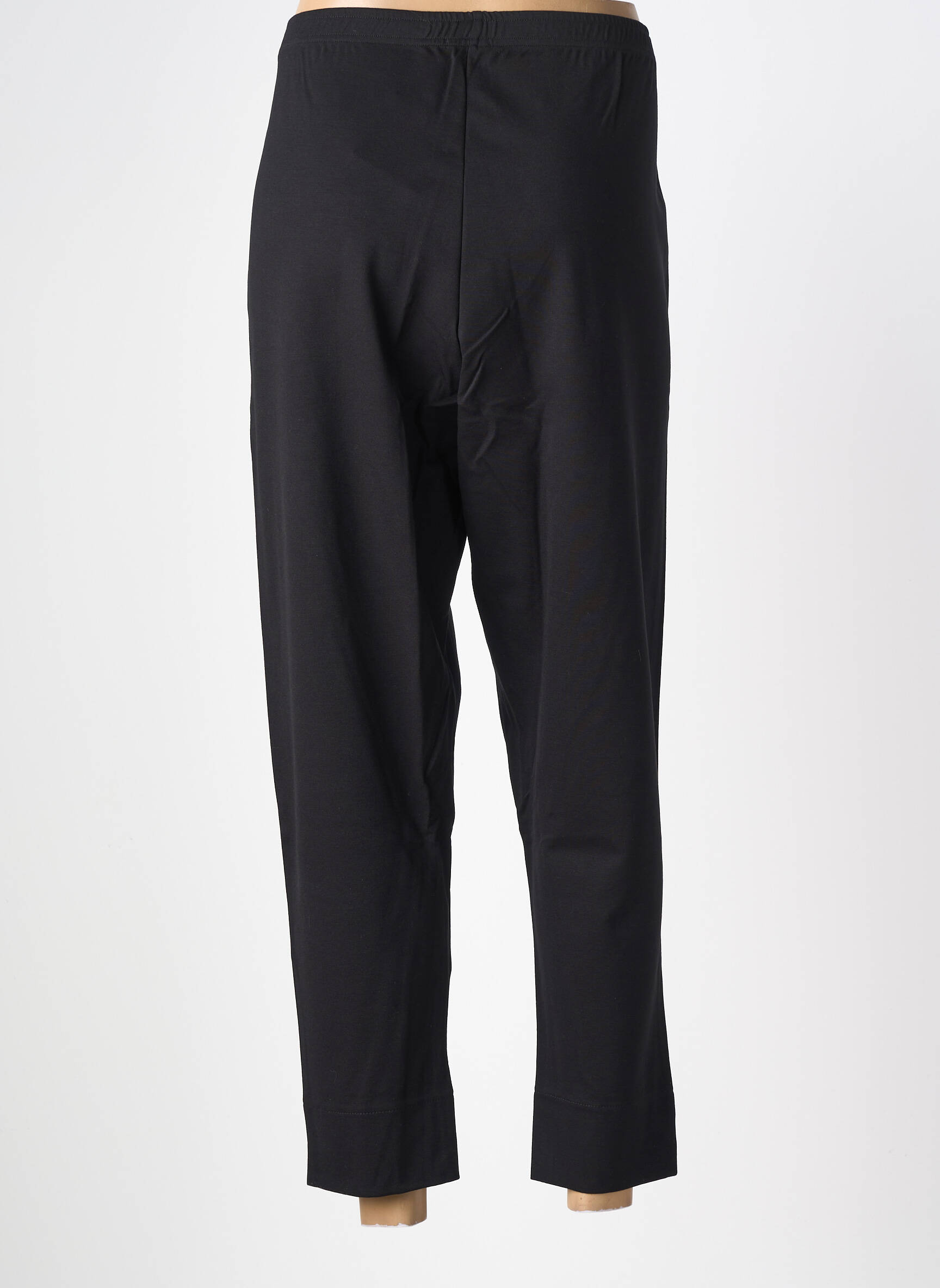 Pantalon slim taille élastique taille normale noir G!OZE femme