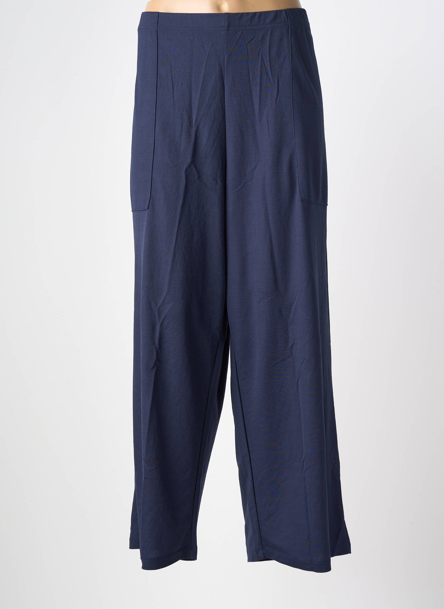 Pantalon large taille normale taille normale bleu G!OZE femme