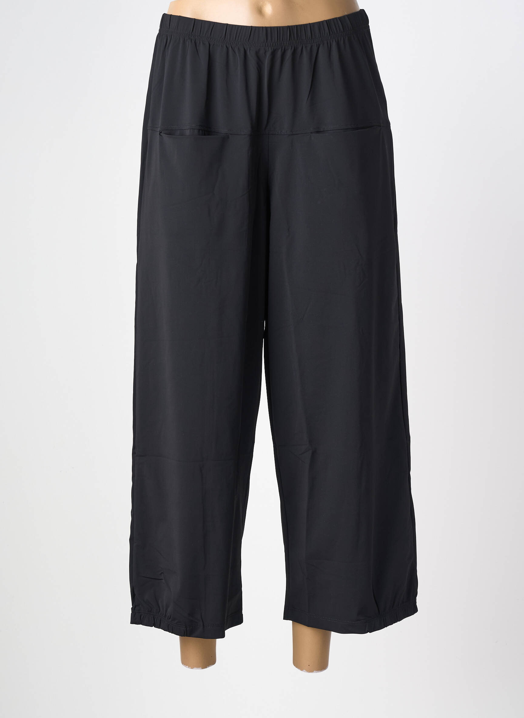 Pantalon large poches taille normale noir G!OZE femme