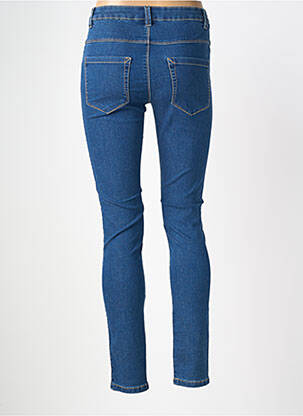 Jeans coupe slim stretch taille normale bleu KAFFE femme
