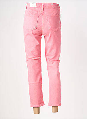 Pantalon 7/8 stretch taille normale rose ONLY femme