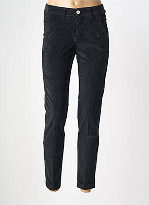 Pantalon slim stretch taille normale noir NOIR'N'BLEU femme