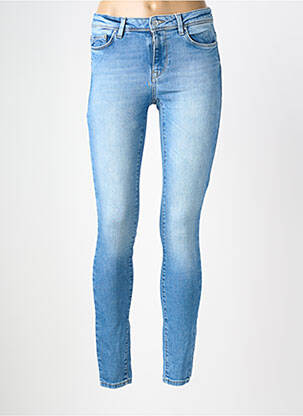 Jeans coupe slim stretch taille normale bleu ONLY femme